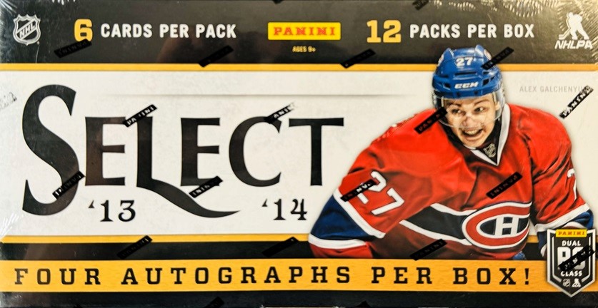 2013-14 Panini Select MAXI Hockey Hobby Box